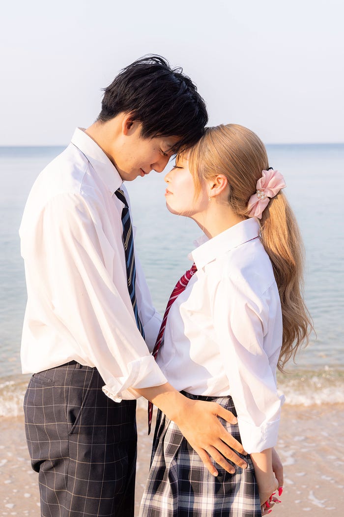 おおはる、ゆいな/モデルプレス独占ショット「今日、好きになりました。-小夏編-」(C)AbemaTV, Inc.
