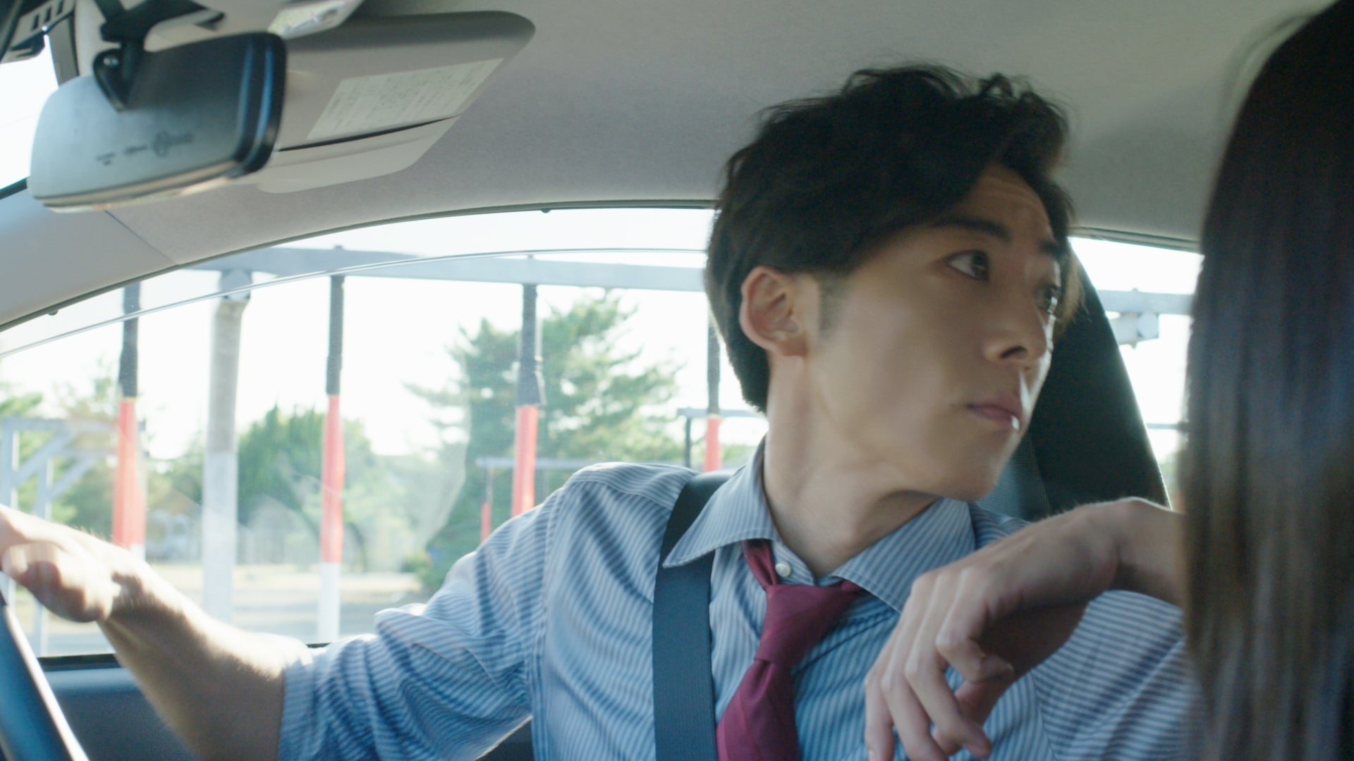 高橋一生／「安全安心ドライビングスクール俺様教官篇」より（提供画像）