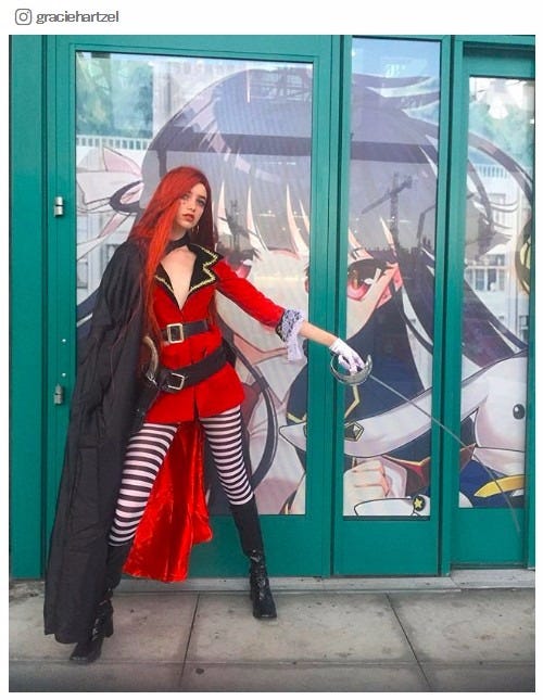 コスプレ姿も公開/Instagramより