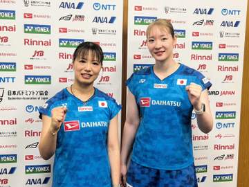 「フクマツ」ペアがジャパンオープンへ意気込み 福島「1つでも多く勝ちを」松本「良い結果を届けられるように」