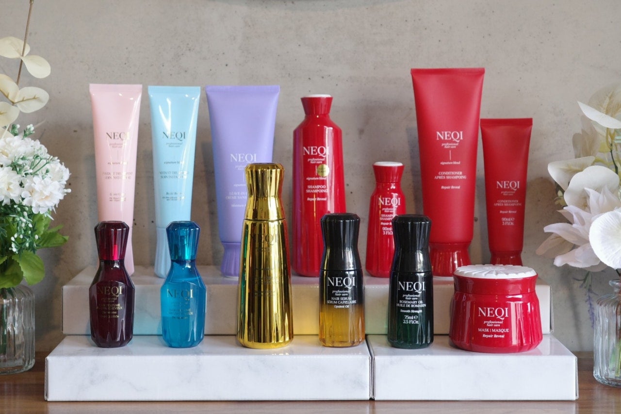 “撥水ツヤ膜”でガラスのようなツヤ髪体験？ドイツで話題の新ヘアケアブランド「NEQI」が日本上陸