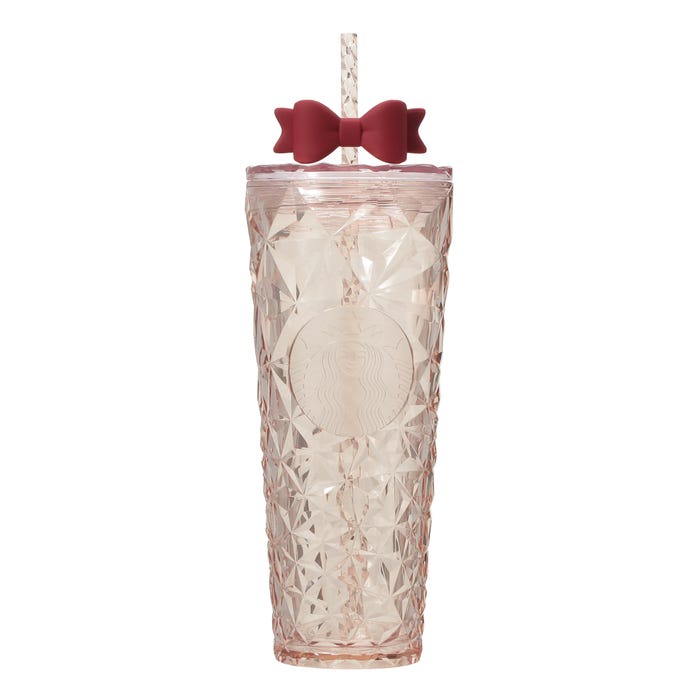 ホリデー2025コールドカップタンブラー リボン710ml(提供写真)