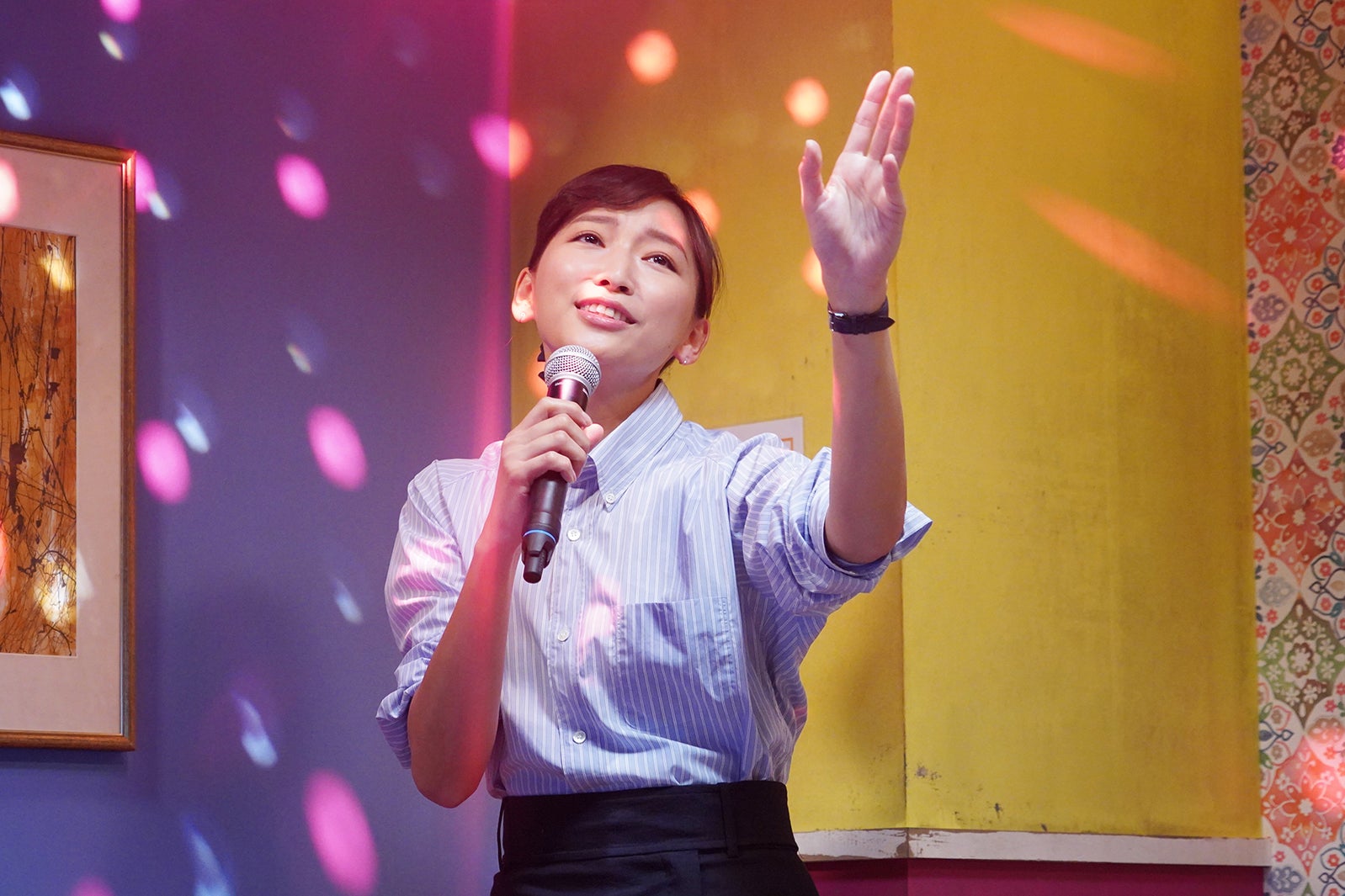 杏／「偽装不倫」第1話より（C）日本テレビ