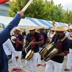 会場外ではスリランカフェスティバルも