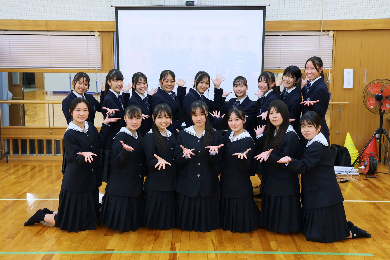 静岡県立清水西高等学校ダンス部（提供写真）