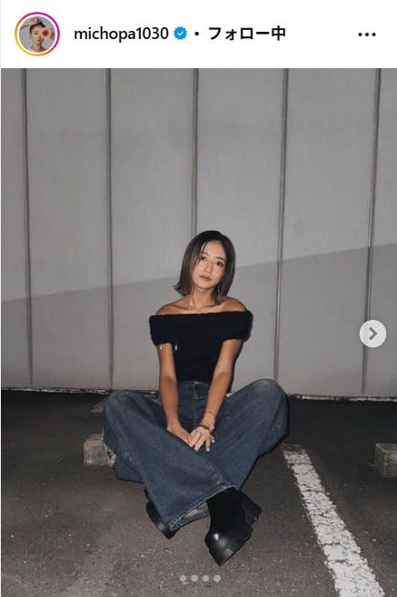 みちょぱInstagramより