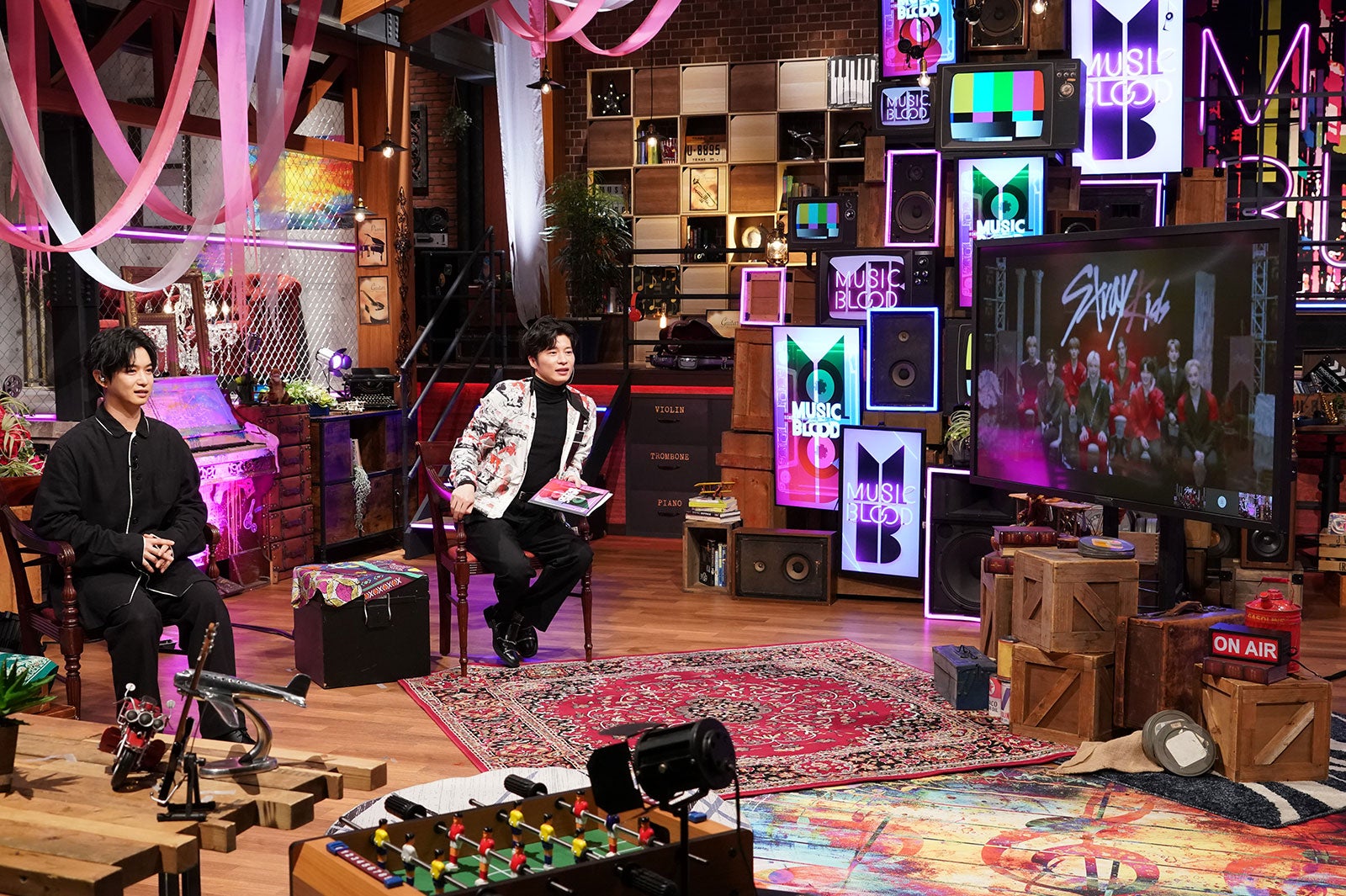 Stray Kids「MUSIC BLOOD」出演決定 田中圭＆千葉雄大が魅力に迫る