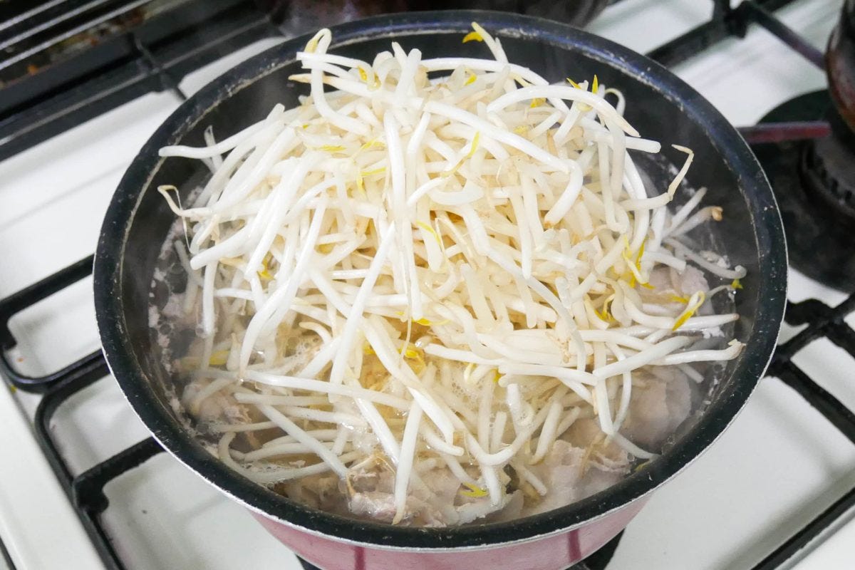 味噌ラーメンの麺なし