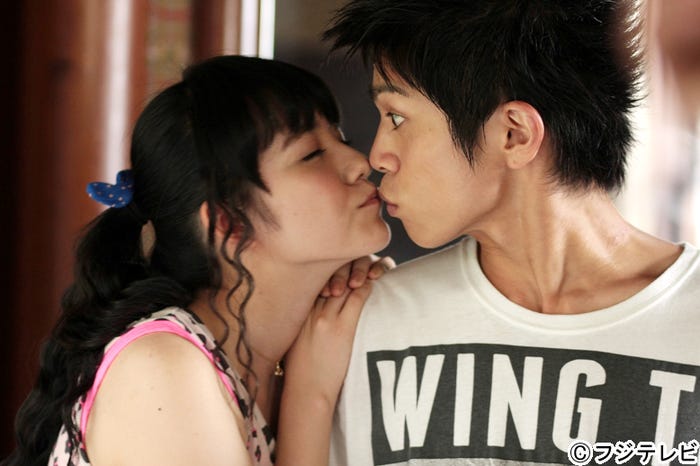 小島藤子、山本裕典/ドラマ「山田くんと7人の魔女」第5話より