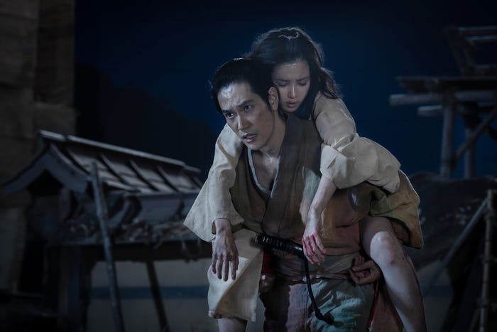 井頭愛海、松山ケンイチ(C)NHK