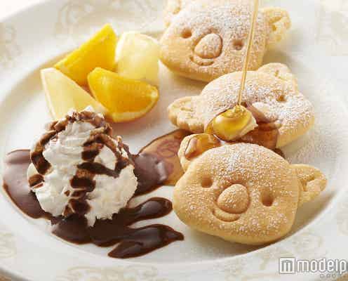 世界で唯一「コアラのマーチ」パンケーキが可愛い 朝食ビュッフェで登場