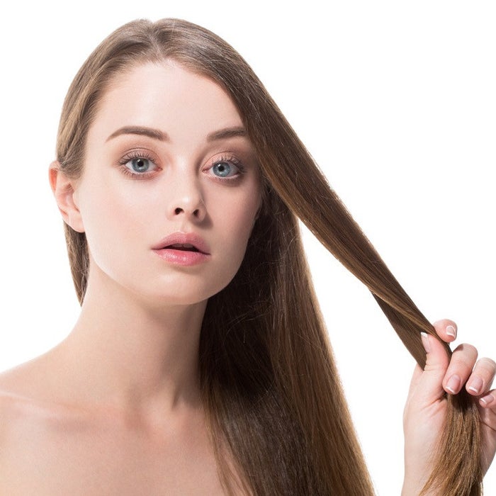 前髪をコテで簡単につくる方法 大人かわいい前髪の巻き方 流し方 モデルプレス