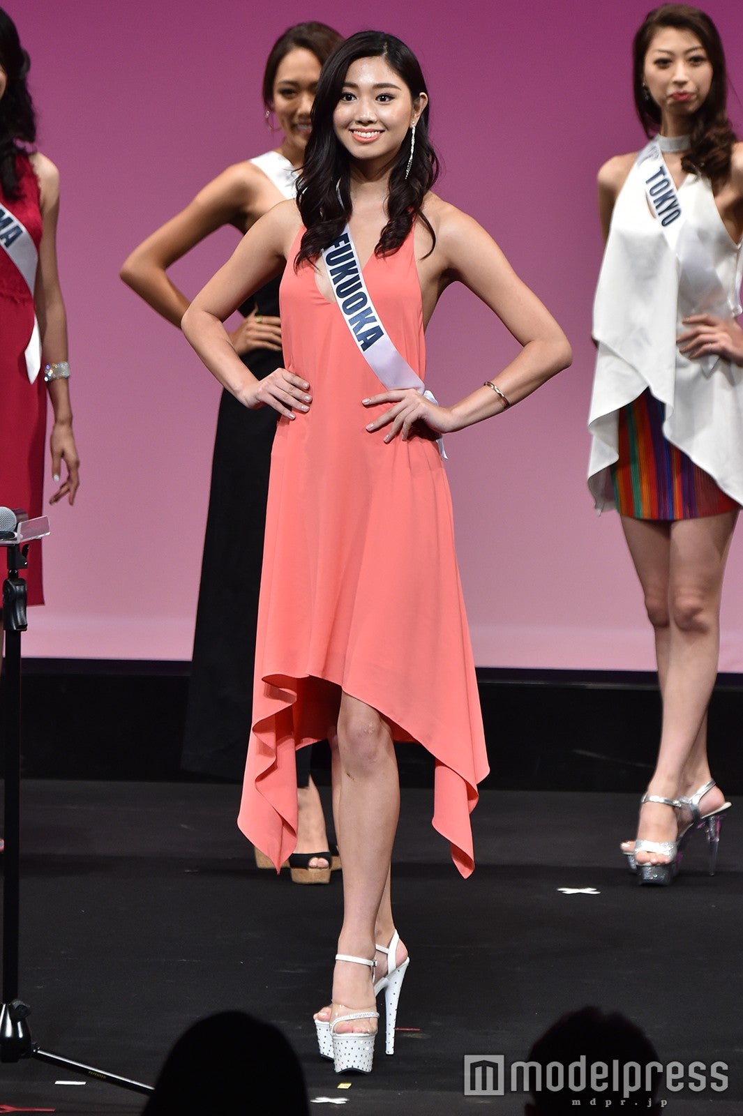 「2017ミス・アース・ジャパン」斎藤恭代さん （C）モデルプレス