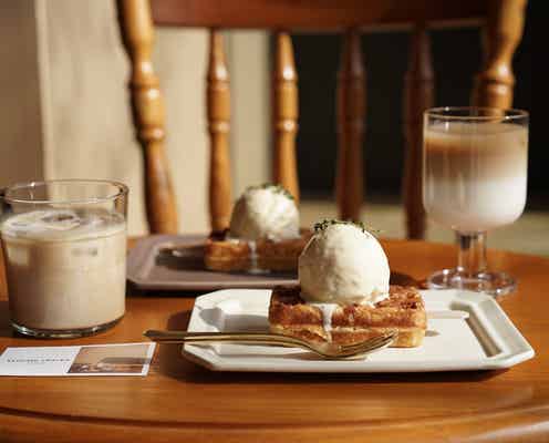 京都嵐山にワッフル専門店「キョウカフェ チャチャ」宇治抹茶の“京ワッフル”限定フレーバーも