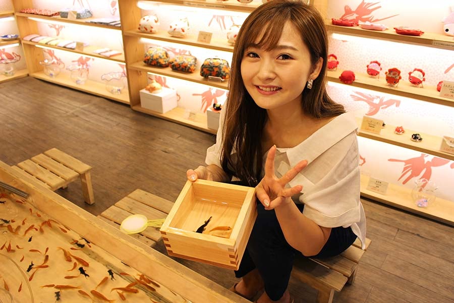 浅草きんぎょ 金魚すくい