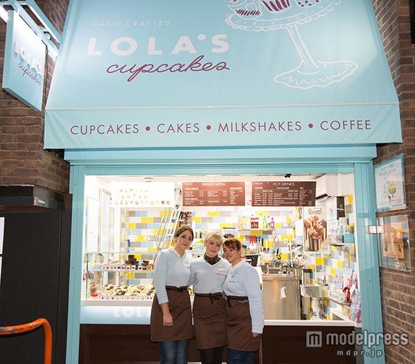本国イギリスの「LOLA’S Cupcakes」／画像提供：A＆S＆R