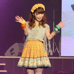 ファッションショーに登場したあいにゃん