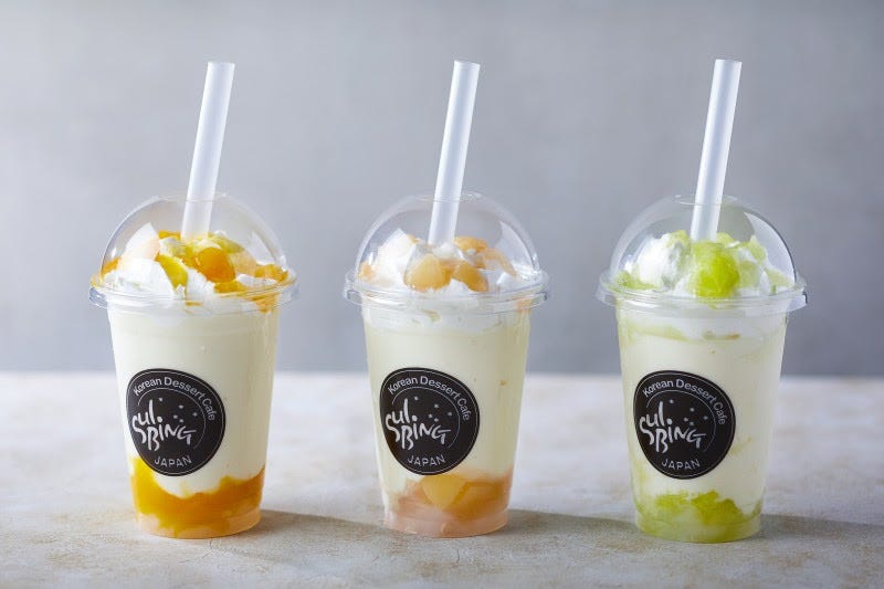 ソルビン、日本限定「ヨーグルトシェイク」新登場 仙台だけのメロンフレーバーも