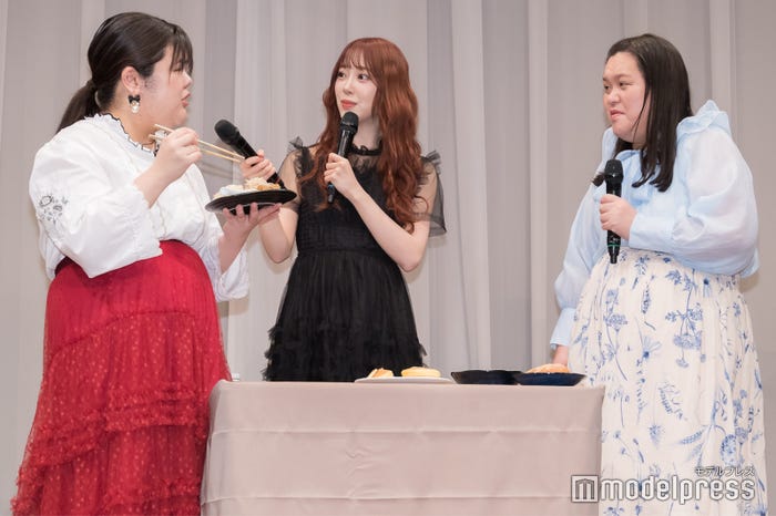あんり、堀未央奈、田辺智加(C)モデルプレス