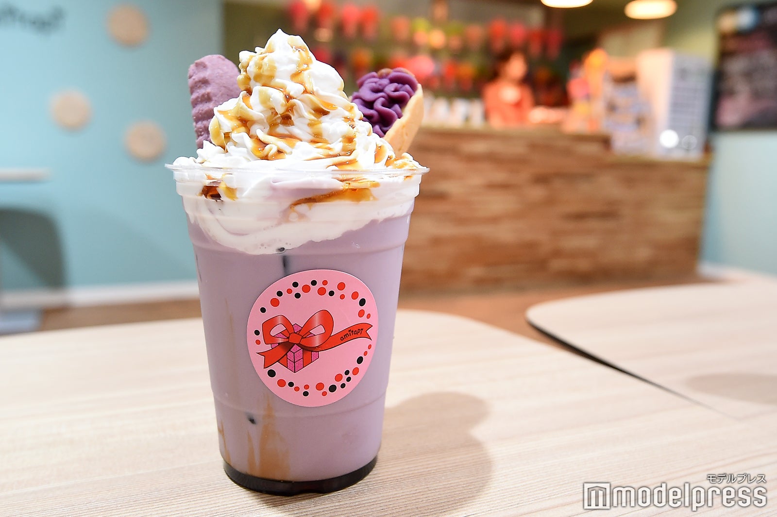 amiおすすめの「紅芋タルト・デ・ミルク」￥700（C）モデルプレス