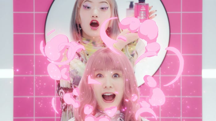 詩羽/新WEB CM「もっと自由に、なりたい私へ篇」より(提供写真)