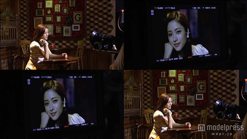 石原さとみ／新CMメイキングより