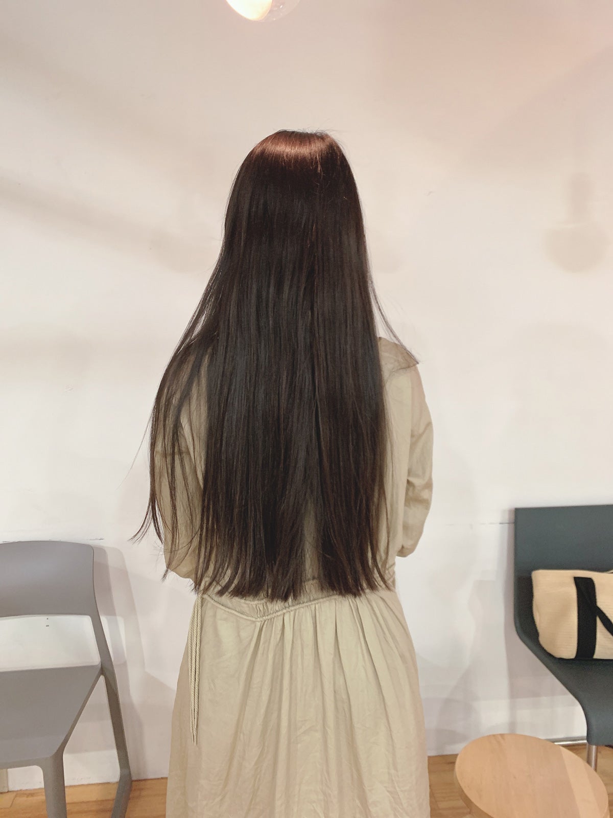 切った髪はヘアドネーションに（提供写真）