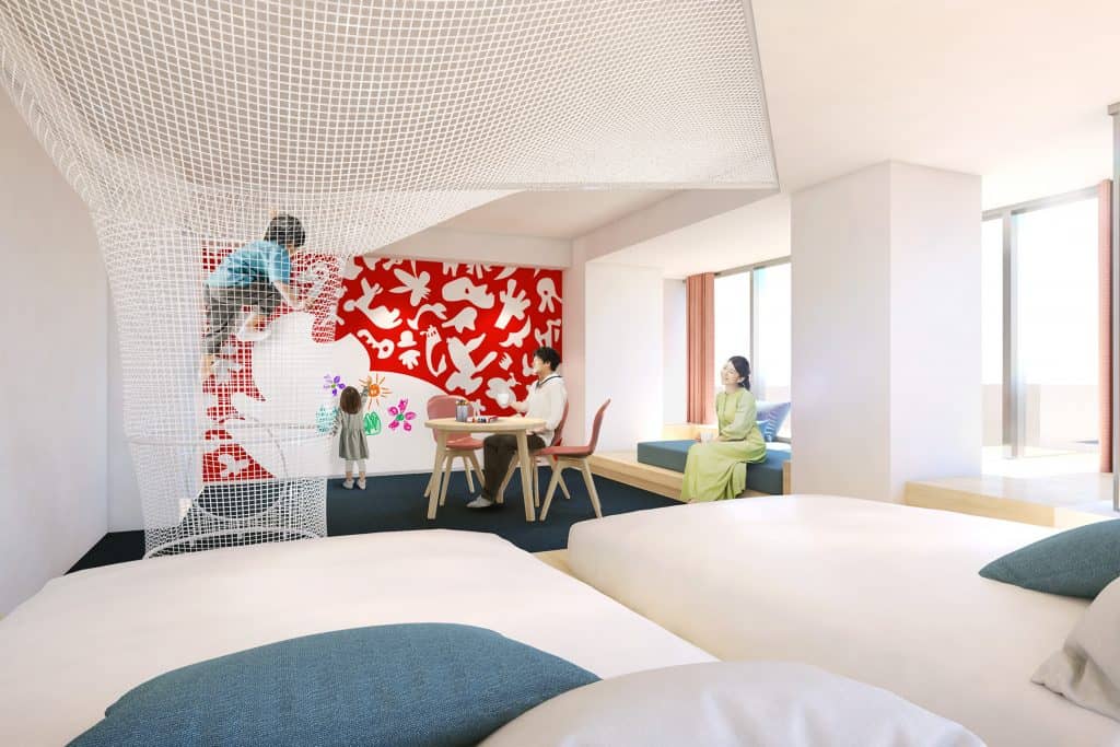 「星野リゾート リゾナーレ大阪」子ども連れの家族旅行に嬉しい“お絵かき部屋”やアトリエが誕生