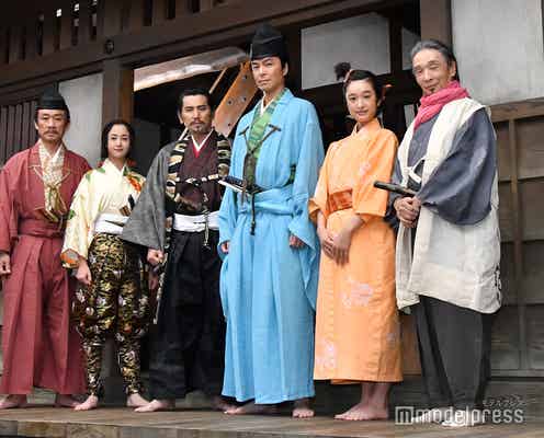 長谷川博己、2020年大河「麒麟がくる」クランクイン 沢尻エリカらと登場で役衣装初お披露目