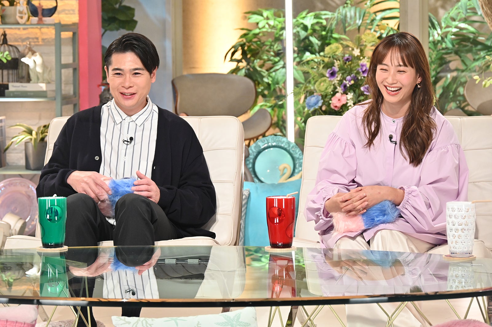 吉村崇、藤本美貴（C）テレビ朝日