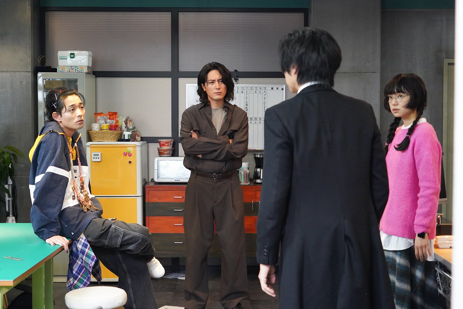 竜星涼、間宮祥太朗、桐山漣、古川琴音「ACMA：GAME アクマゲーム」第4話より（C）日本テレビ