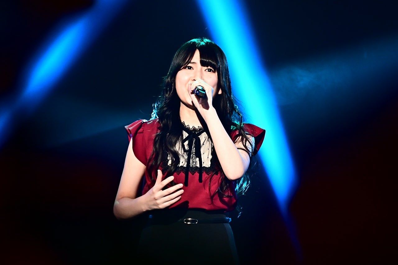 三村妃乃「第2回AKB48グループ歌唱力No.1決定戦 ファイナリストLIVE」（C）TBS