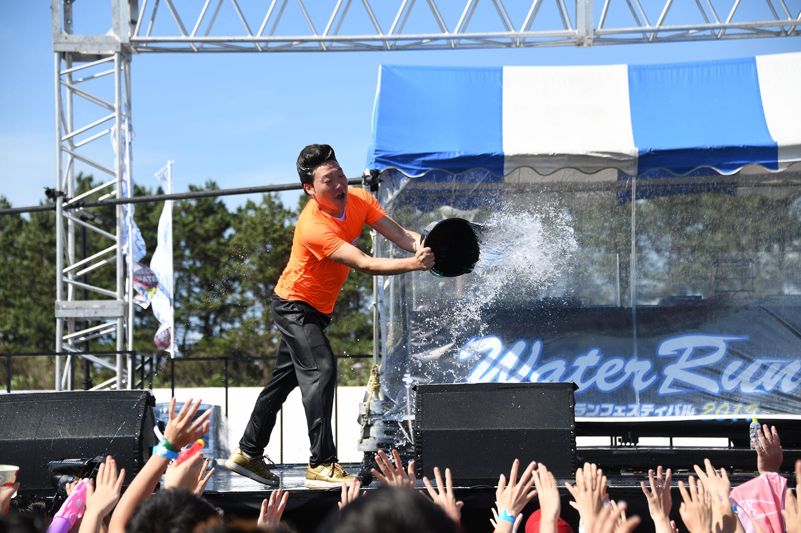 みやぞん「Water Run Festival 2019」より（提供画像）