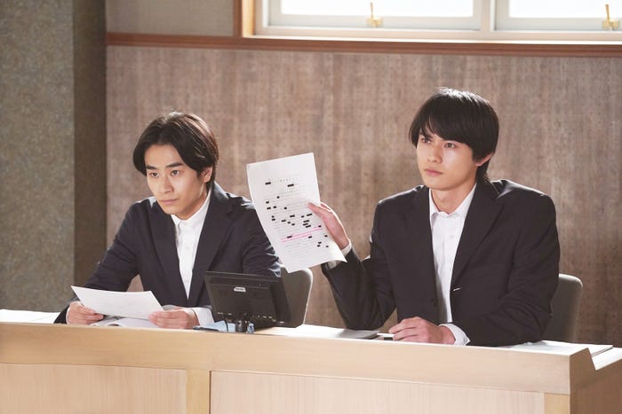 前田旺志郎、前田拳太郎 「女神の教室~リーガル青春白書~」第4話より(C)フジテレビ