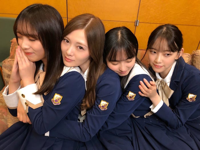 与田祐希、白石麻衣、遠藤さくら、堀未央奈/撮影:秋元真夏(提供写真)