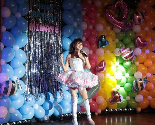 渡辺美奈代、ひざ上40cmミニスカで魅了「ギリギリです」