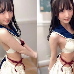 由良ゆら、刺激的な水着姿を披露 「全角度かわいい」とファン絶賛