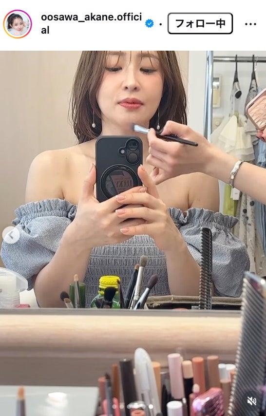 大沢あかねInstagramより