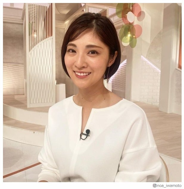 日テレ岩本乃蒼アナ、ばっさりカットでショートヘアに “ヘアドネーション”協力