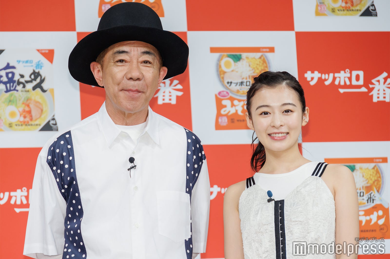 木梨憲武、森七菜（C）モデルプレス