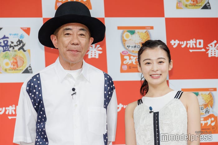 木梨憲武、森七菜(C)モデルプレス