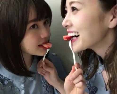 乃木撮公式ツイッターが暴れすぎ 乃木坂46白石麻衣・生田絵梨花“いくまい”の楽屋動画連投に「女神たちの日常」の声