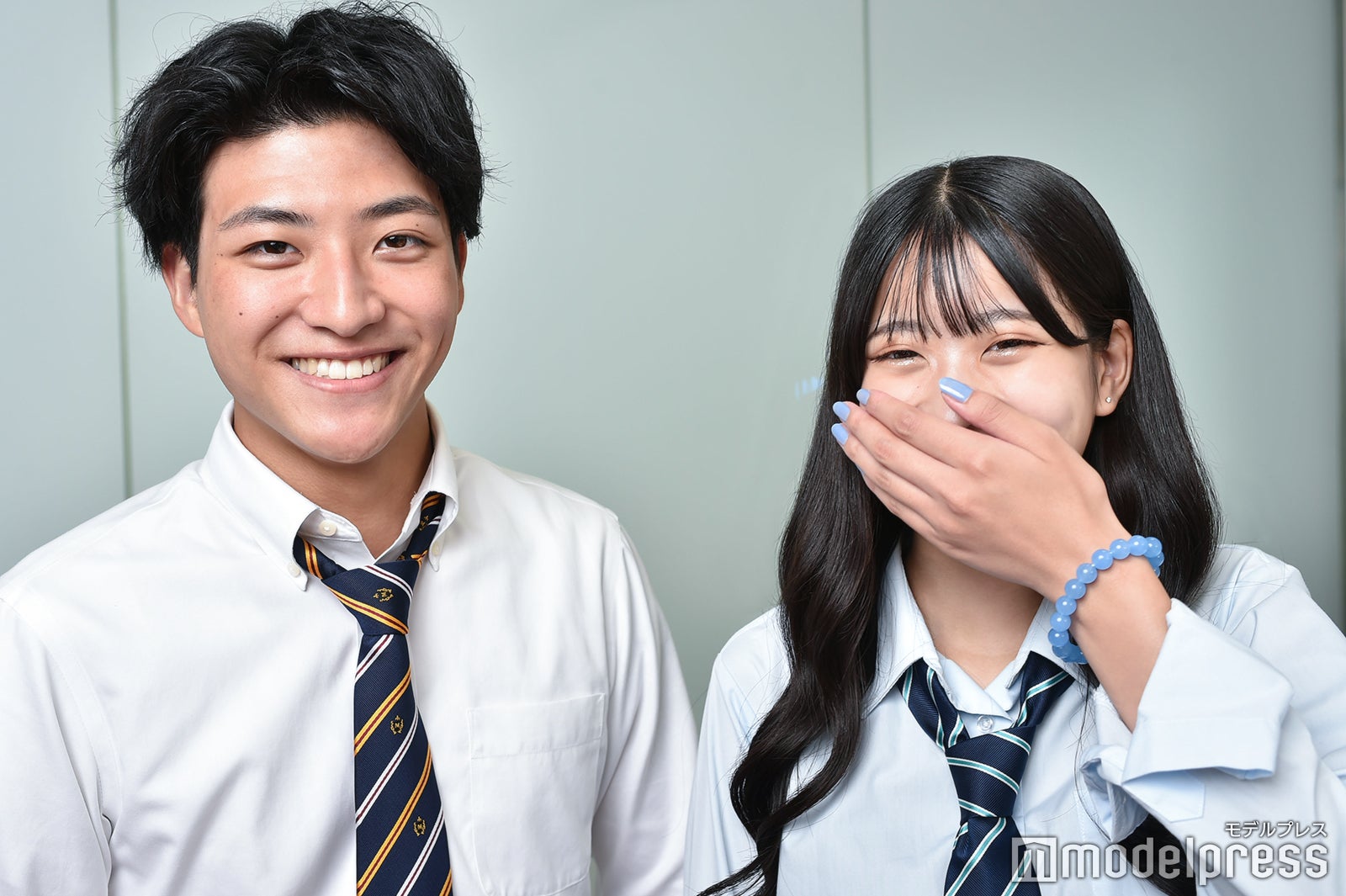 蓮池虎太郎、福間彩音（C）モデルプレス