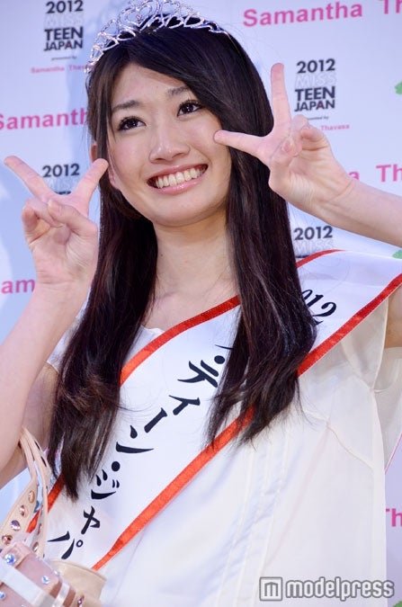 「ミス・ティーン・ジャパン　2012」グランプリ坂口莉果子さん