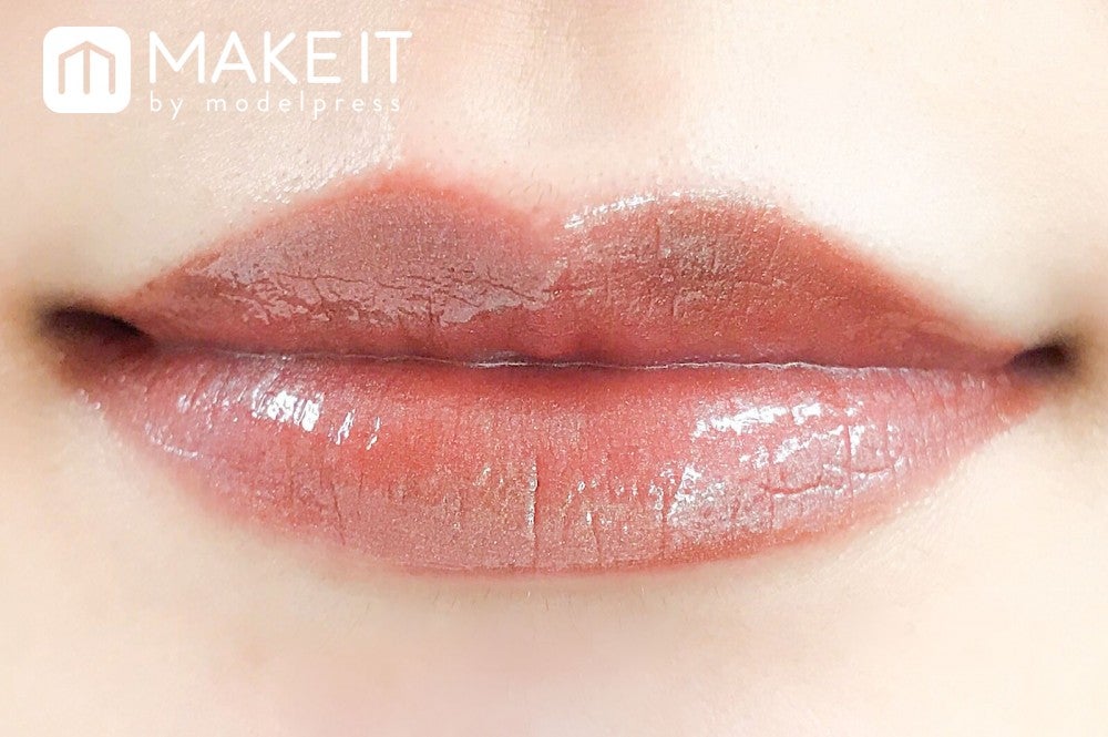 NYX／ミッドナイトカオス リップグロス／MCLG04 カラー・アンダーカバー グリーム 使用 (C)メイクイット