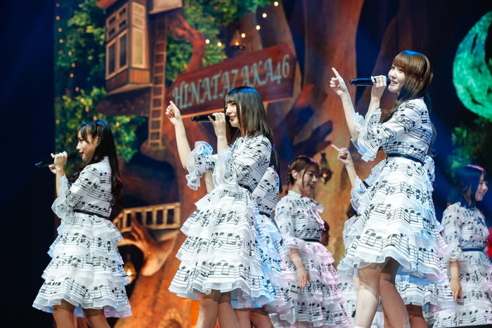 「HINATAZAKA46 Live Online,YES!with YOU!~“22人”の音楽隊と風変わりな仲間たち~」/撮影:上山陽介