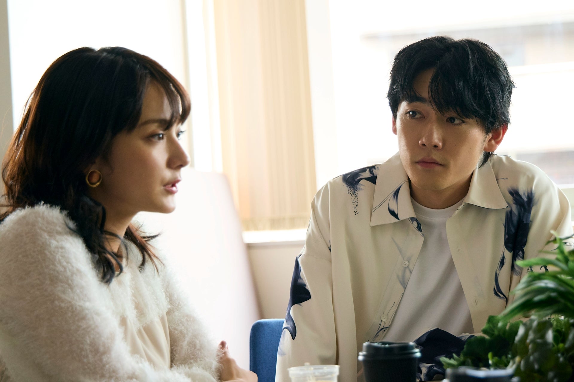 平祐奈、林カラス（C）フジテレビ