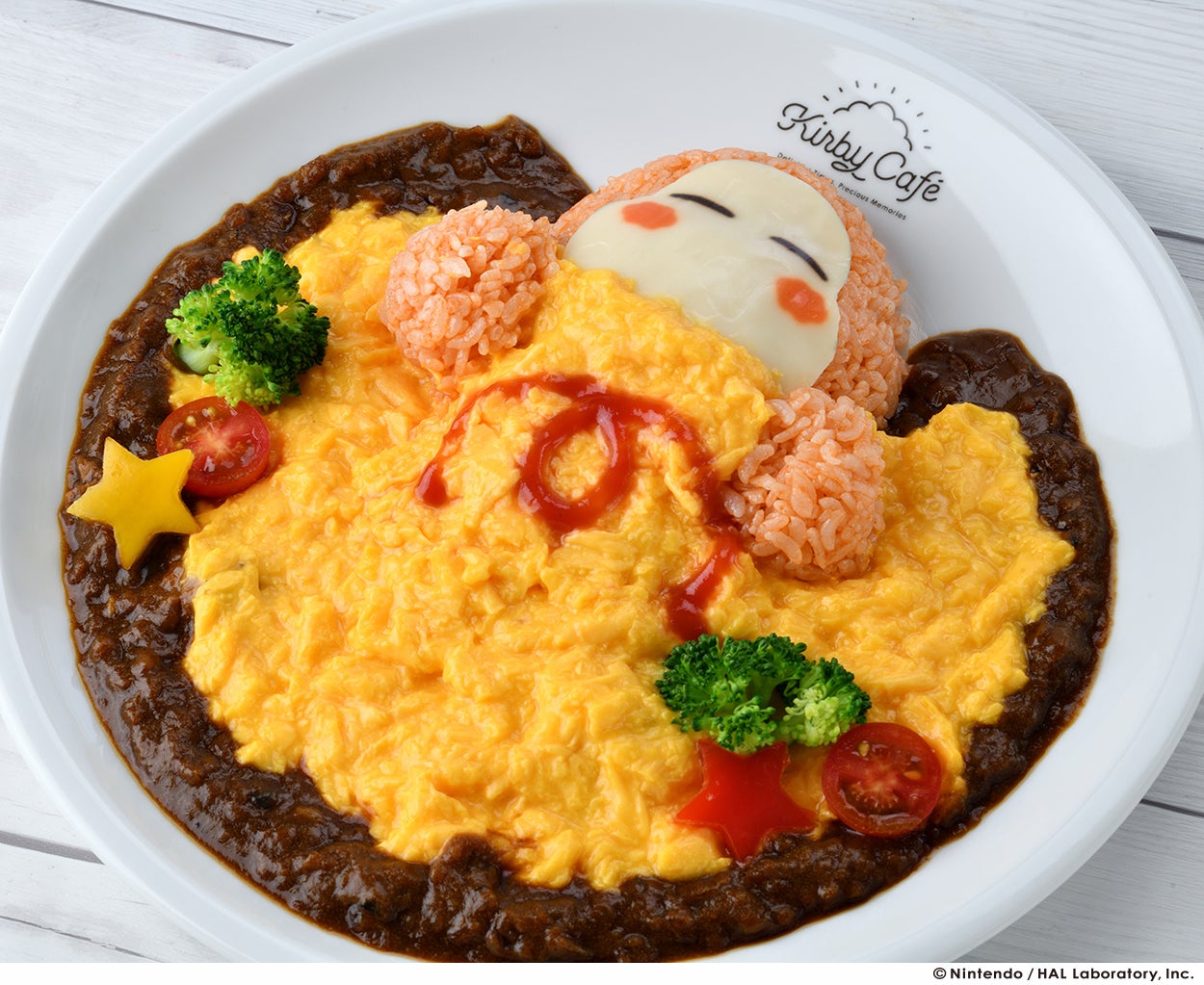 ワドルディのおひるねオムライス1,680円（税別）（提供写真）