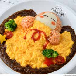 ワドルディのおひるねオムライス1,680円(税別)(提供写真)