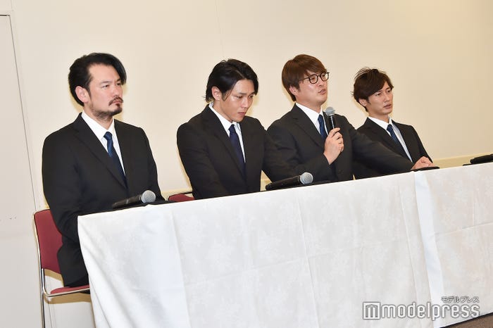 純烈(左から)小田井涼平、白川裕二郎、酒井一圭、後上翔太(C)モデルプレス